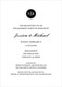 Black Circle Initials Invitations Image 10 of 11